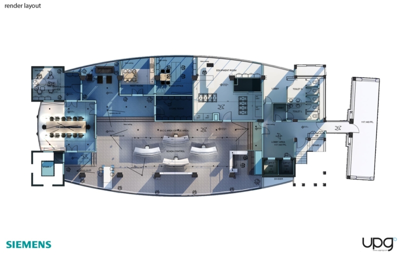 OGC Control Room Design – Urban Planing Guide Engineering L.L.C.