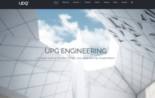 upg engineering new website launch